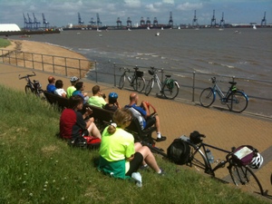 Cycling to Harwich