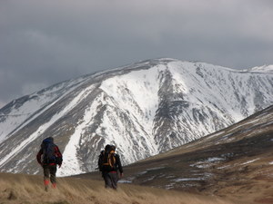 Heading for Scafell