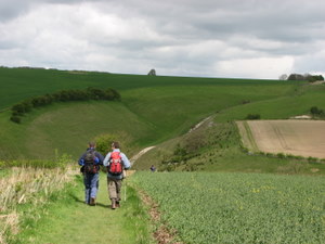 Walking the Wolds Way, Yorkshire
