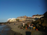 Barbecue on the beach, Sheringham