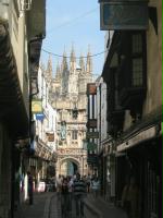 Approach to Canterbury Cathedral