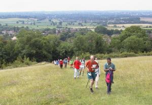 North Downs above Kemsing