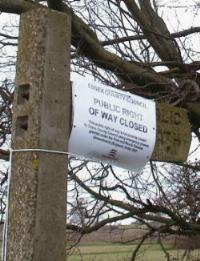 Footpath Closed