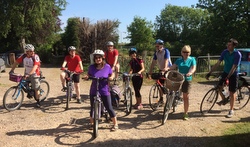 Cycling from Darsham, Suffolk