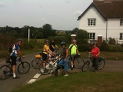 Cycling near Gt Bardfield