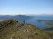 Sunshine above Inverie