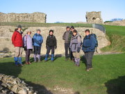 Exploring the Castle, Castle Acre