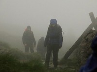 Deteriorating weather by Mourne Wall (Judy's photo)