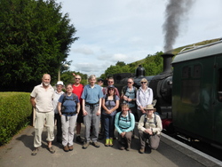 Corfe Castle on the Swanage Railway