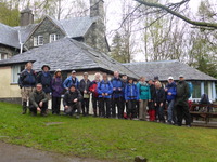 Group at Hawse End Cottage