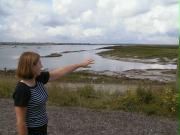 Clare shows us the sights