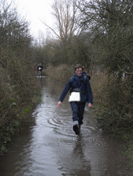 Dave J on Wetherdown weekend (Jim)