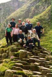 Group on the Giants Causeway (Ali)
