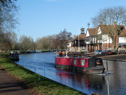 The River Cam at Midsummer Common, Cambridge